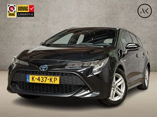 Toyota Corolla 1.8 Hybrid Sport Automaat (NAVIGATIE, CLIMATE, CAMERA, SPORTSTOELEN, ADAPTIVE CRUISE, LM VELGEN, ZWART HEMEL, NIEUWSTAAT)