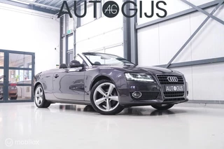 Audi A5 Cabriolet 1.8 TFSI Pro Line S | NAP NL auto | Amethist Grey | Leder | youngtimer | LED | Zeer mooi |