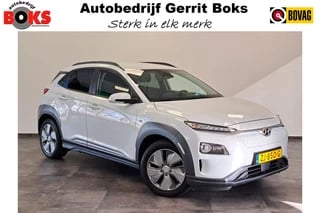 Hyundai Kona EV Premium 64 kWh Leder Navi Led Camera Clima Cruise 2 jaar garantie mogelijk* (vraag naar de voorwaarden)