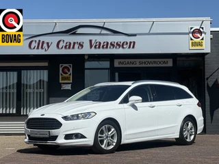 Hoofdafbeelding Ford Mondeo Ford Mondeo 1.5 Titanium automaat 161 pk navigatie climate ctr cruise ctr dagrijverlichting led pdc v/a keyless entry lmv 16 inch