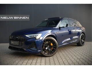 Audi e-tron e-tron 55 quattro advanced Pro Line S 95 kWh S-Line | Panoramadak | Bang & Olufsen | Stoelverwarming | Head-Up Display | 360 Camera | Matrix LED | Luchtvering | Memory Seat | Keyless | Elektrisch Verstelbare Stoelen | B&O
