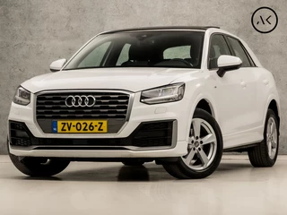 Audi Q2 35 TFSI S-Line Sport 150Pk Automaat (SCHUIFDAK, VIRTUAL COCKPIT, GROOT NAVI, ADAPTIVE CRUISE, STOELVERWARMING, CAMERA, LEDER, ELEK ACHTERKLEP, PLAT S-LINE SPORTSTUUR, NIEUWSTAAT)