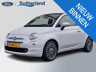Fiat 500 1.0 Hybrid Launch Edition Climate control | Schuif-kanteldak | Multifunctioneel stuurwiel | Digitaal dashboard | Half leder etc.