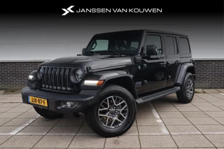 Hoofdafbeelding Jeep Wrangler Jeep Wrangler Unlimited 4xe 380 80th Anniversary * Stoel-Stuurverwarming * Adaptieve Cruise Control * Off-Road * Camera *