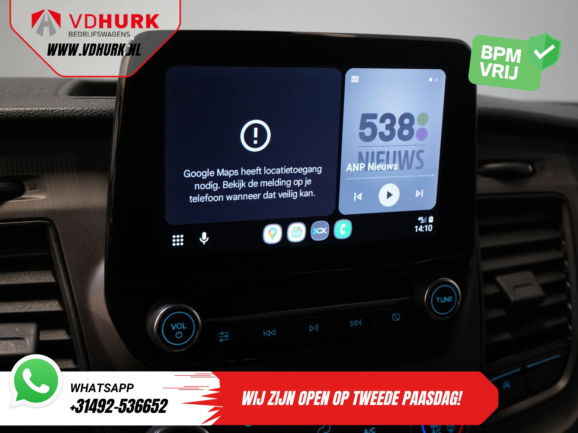 Hoofdafbeelding Ford Transit Custom