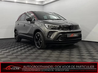 Hoofdafbeelding Opel Crossland Opel Crossland 1.2 Turbo GS Line Half leder, Camera, Navi, Keyless start, Cruise control, Rijstrook correctie, Clima