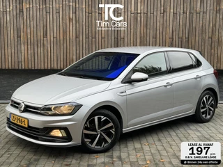 Volkswagen Polo 1.0 TSI R-line | Half leer | Sportstoelen | Airconditioning | Adaptieve cruise control | Trekhaak | Getint glas | Apple CarPlay | Zwarte hemelbekleding | Cameleon voorraam