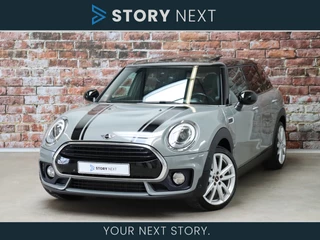 MINI Clubman Cooper Chili Serious Business / Navigatiesysteem Professional / Panoramadak / LED / 18 Inch / John Cooper Works Exterieur / Stoelverwarming / Harman Kardon / Sportstoelen / Extra Getint Glas / Parkeersensoren / Climate Control / DAB / Head-Up Display