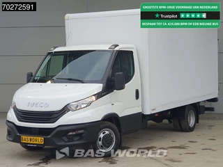 Iveco Daily 35C16 Automaat Laadklep Bakwagen Airco Camera Dubbellucht Meubelbak Koffer 19m3 Airco