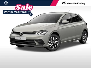 Volkswagen Polo Life Edition 1.0 TSI 95 pk 5 versn. Hand · Incl. Inruilvoordeel · Private lease 319,- per maand! ·