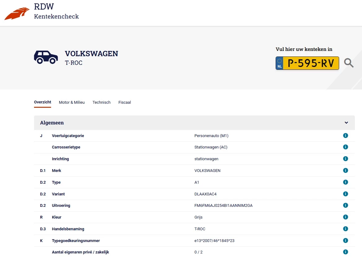 Hoofdafbeelding Volkswagen T-Roc