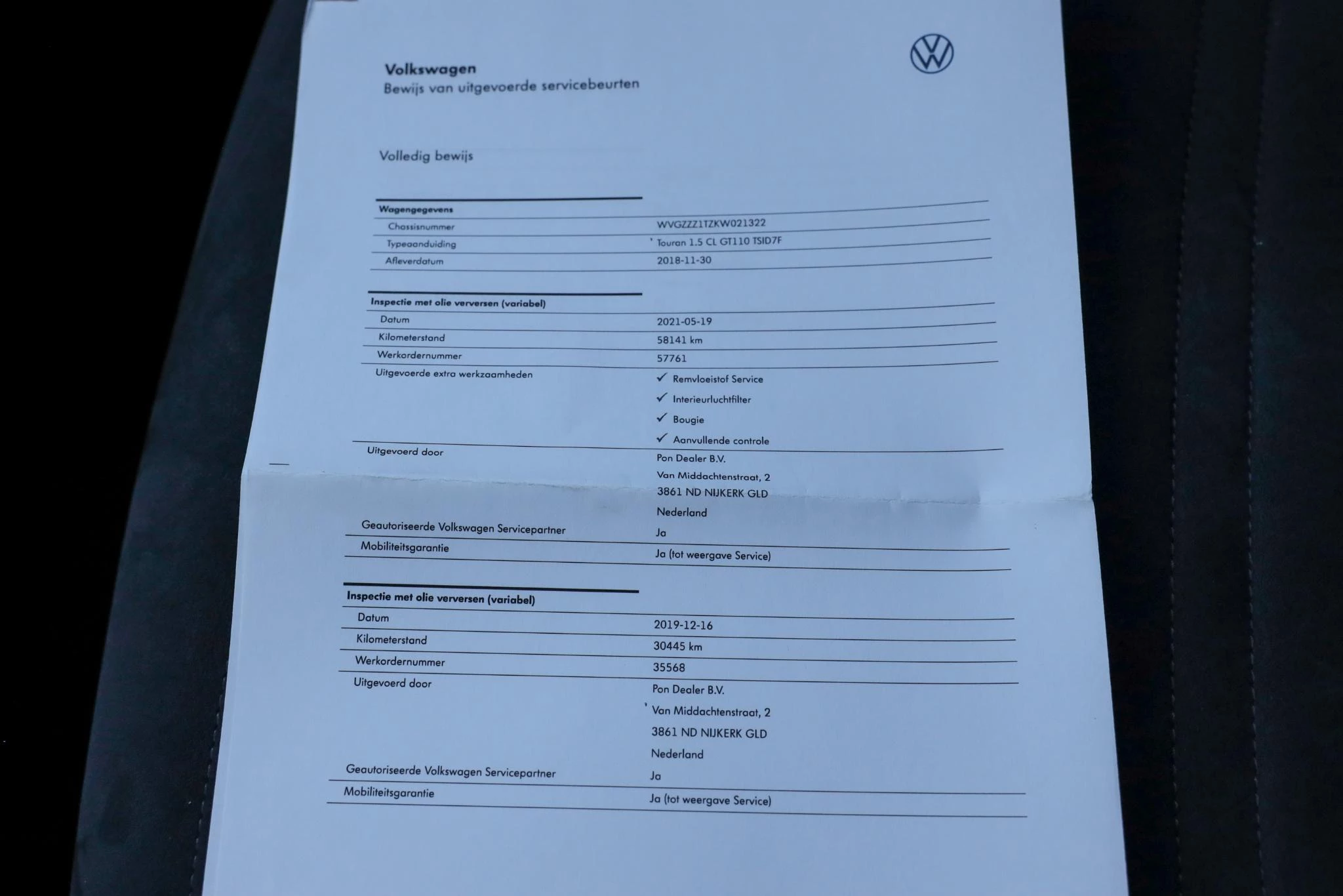 Hoofdafbeelding Volkswagen Touran