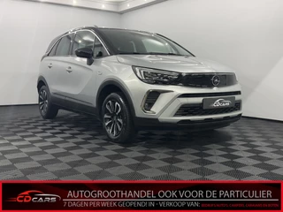 Hoofdafbeelding Opel Crossland Opel Crossland 1.2 Turbo Elegance Half leder, Clima, Apple carplay, Winterpakket, Cruise control adaptief, 2 jaar garantie