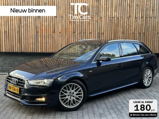Audi A4 Avant 1.8 TFSI S-line Navigatiesysteem MMI+ | Cruise control | Climate control | Zonneschermen achter | 18 inch lichtmetalen velgen | Xenon verlichting | Parkeersensoren achter