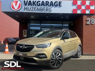 Opel Grandland X 1.2 Turbo Ultimate // MEMORY SEATS // DODENHOEK SENSOR // STOEL VERKOELING- VERWARMING // LEDEREN BEKLEDING // NAVI // CAMERA //
