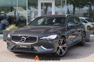 Volvo V60 T6 Inscription Twin Engine 340pk AWD | Leder  | Memory | Stoelverwarming | Navi | Cruise | Climate | Carplay
