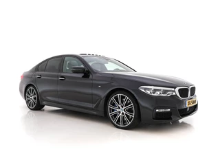 BMW 5 Serie 540d xDrive High Executive M-PAKKET *PANO | HARMAN/KARDON-SOUND | DAKOTA-FULL-EATHER | HEAD-UP | ADAPT.CRUISE | SOFT-CLOSE | CAMERA | FULL-LED | MEMORY-PACK | DAB+ | NAVI-FULLMAP | COMFORT-SEATS | 20''ALU*