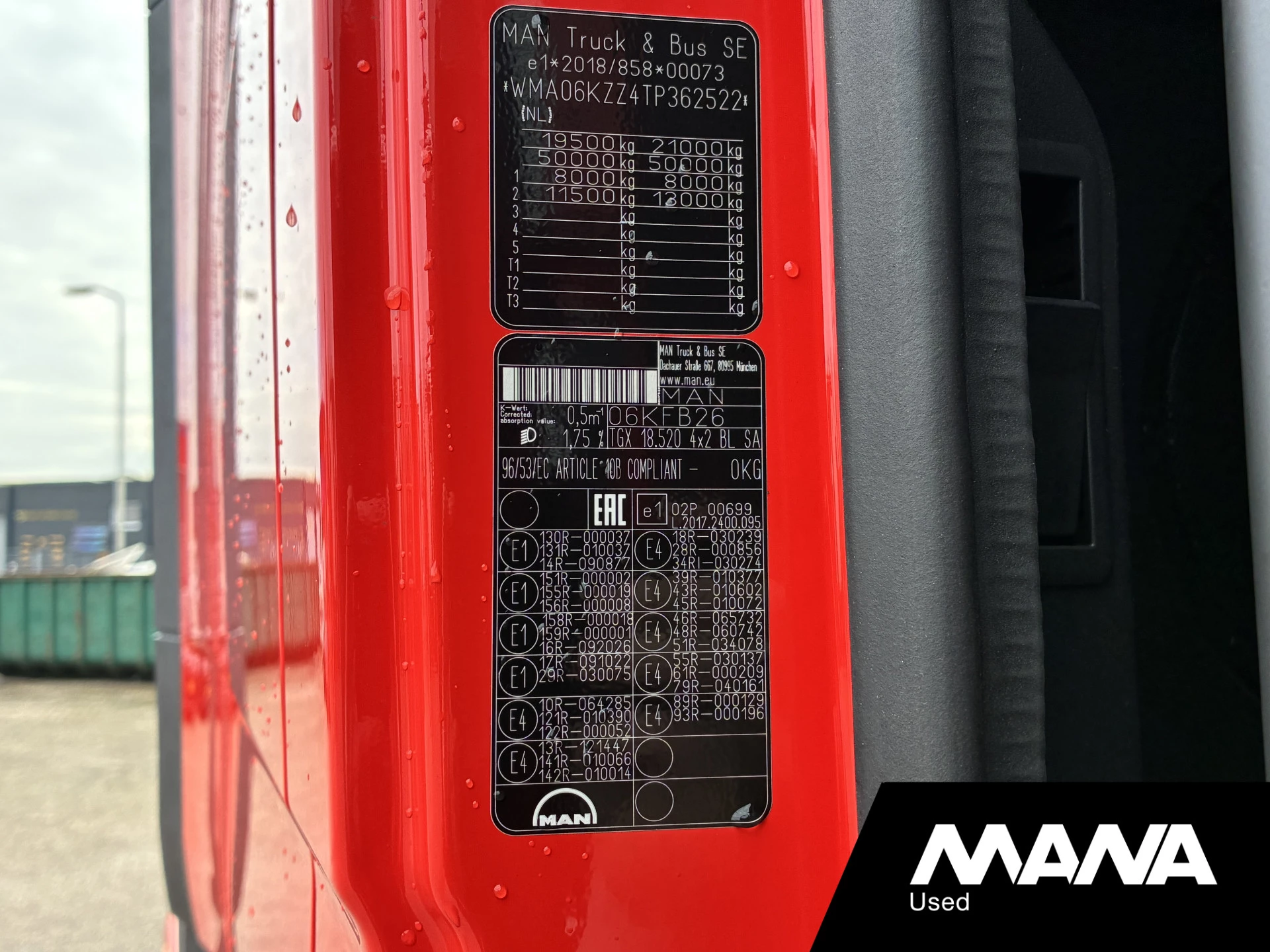 Hoofdafbeelding MAN TGX