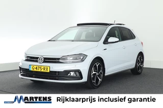 Volkswagen Polo 1.0 TSI 116pk DSG 2x R-Line Led Virtual Cockpit Camera ACC Stoelverwarming Navigatie Panoramadak