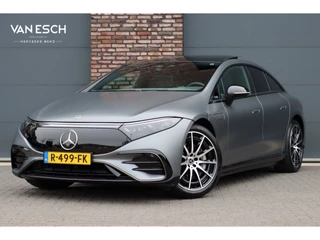 Hoofdafbeelding Mercedes-Benz EQS Mercedes-Benz EQS 450+ AMG Line Premium 108 kWh | Luchtvering | Achterasbesturing | Distronic+ | Trekhaak | HUD | Verwarmd Stuurwiel | Memory | Digital Light | Burmester | Stoelverwarming |