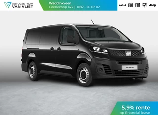 Fiat Scudo 2.0 Diesel 145pk L3 | Uit voorraad leverbaar | Navi | LED | Camera | Apple Carplay | 3-Zits | Trekhaak afn.