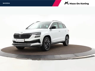 Skoda Karoq 1.5TSI/150PK DSG ACT Sportline · Camera · Elek. Trekhaak · Elek. Achterklep · Apple/Android Car Play · Navigatie · 18'' Inch · Garantie t/m 27-02-2029 of 60.000km