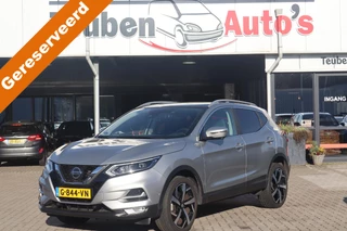 Nissan Qashqai 1.3 DIG-T Tekna 1500KG Trekgewicht, NAP, Panoramadak, Navigatie, Automaat, Lederen interieur, Stoelverwarming, Climate control, 360 Camera, Adaptieve Cruise control