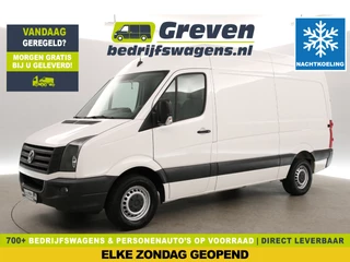 Volkswagen Crafter 2.0 TDI 140PK L2H2 | Nachtkoeling | Koelwagen 1 C° | Airco | Cruise | 3-Zits | Parkeersens.