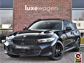 Hoofdafbeelding BMW 3 Serie BMW 3 Serie Touring 330e M-Sport Pano ACC Trekhaak H/K HUD 19inch Stuurverw