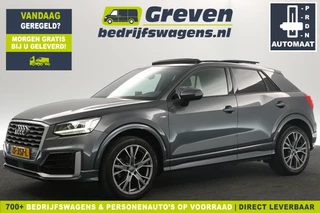 Audi Q2 35 TFSI S-line 150PK Automaat Pano Clima Cruise PDC Navi LED 18"LMV Trekhaak