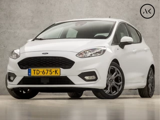 Hoofdafbeelding Ford Fiesta Ford Fiesta 1.0 EcoBoost ST-Line 100Pk (APPLE CARPLAY, GROOT NAVI, LANE ASSIST, SPORTSTOELEN, LM VELGEN, CRUISE, NIEUWSTAAT)