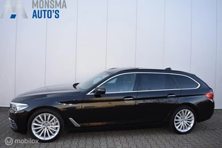 BMW 540xd Touring Sapphirschwarz Pano Massage H/K Standkachel 4WS 19" LMV Uitklapbare trekhaak