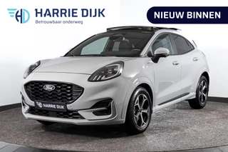 Ford Puma 1.0 EcoBoost 125 PK Hybrid ST-Line - Automaat (Nieuw model) | S/K-Panodak | Afn. Trekhaak | Dig. Cockpit | Adapt. Cruise | Winterpakket | 360 Camera | NAV+App. connect | ECC | Elek. Klep | LM 17" | 7502
