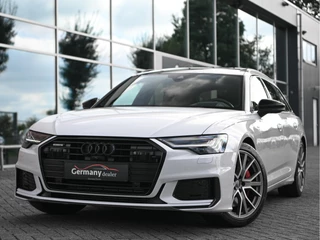 Audi A6 Avant 55TFSI E Hybride 367pk Quattro S Competition Pano Carbon Head-Up Massage+belucht. Matrix-HD Trekhaak VOL!