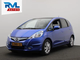 Hoofdafbeelding Honda Jazz Honda Jazz 1.4 Hybrid Elegance Trekhaak Pano/dak Climate/control