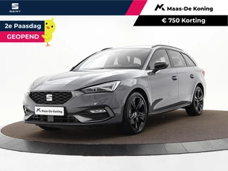 SEAT Leon Sportstourer 1.5 TSI e-Hybrid 204pk DSG FR Business  · Camera · Matrix LED · Inklap. Trekhaak · Side Assist · Stuur- & Stoelverwarming · Parkeerassistent · Garantie t/m 18-06-2029 of 100.000km
