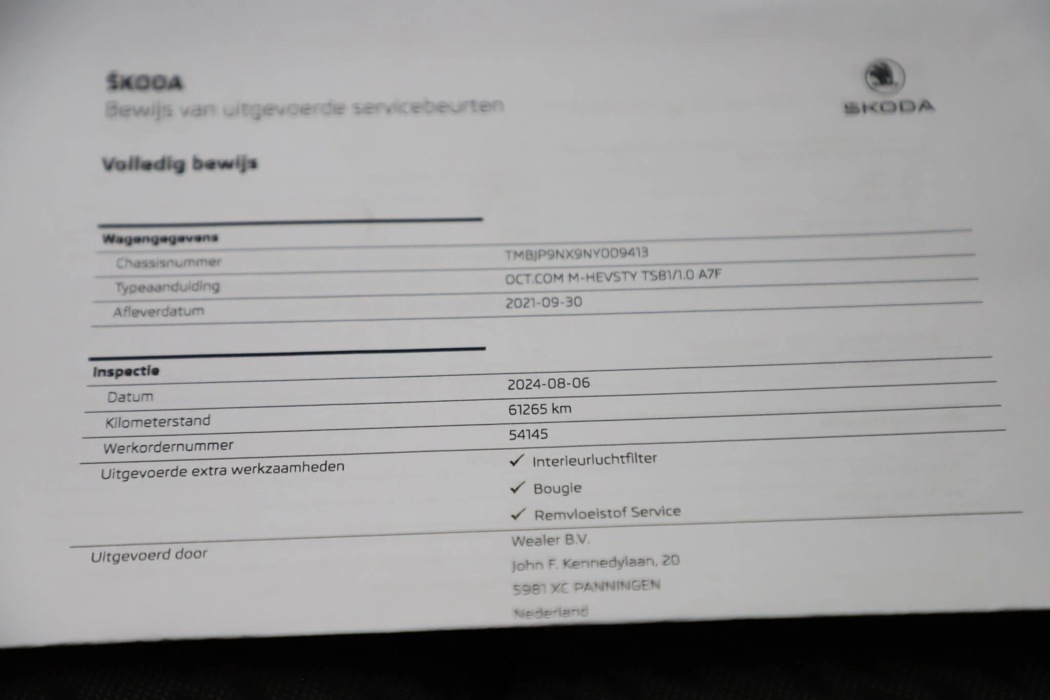 Hoofdafbeelding Škoda Octavia