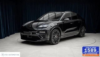 Hoofdafbeelding Porsche Macan Porsche Macan Turbo 100 kWh 585pk, Burmester, Pano, luchtv.