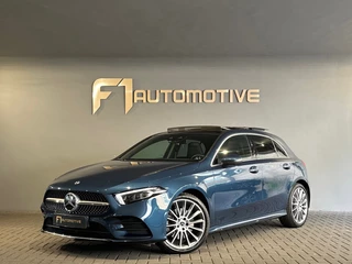 Hoofdafbeelding Mercedes-Benz A-Klasse Mercedes-Benz A-klasse 250 e AMG Pano|Keyless|HuD|360|Leder