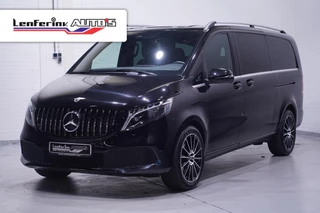 Mercedes-Benz V-klasse 300d Extra Lang DC Avantgarde AMG Grille, 19" LMV Leder Zwart, LED Koplampen, 2x Elek. Schuifdeur, Navi, Camera, 5-Zits
