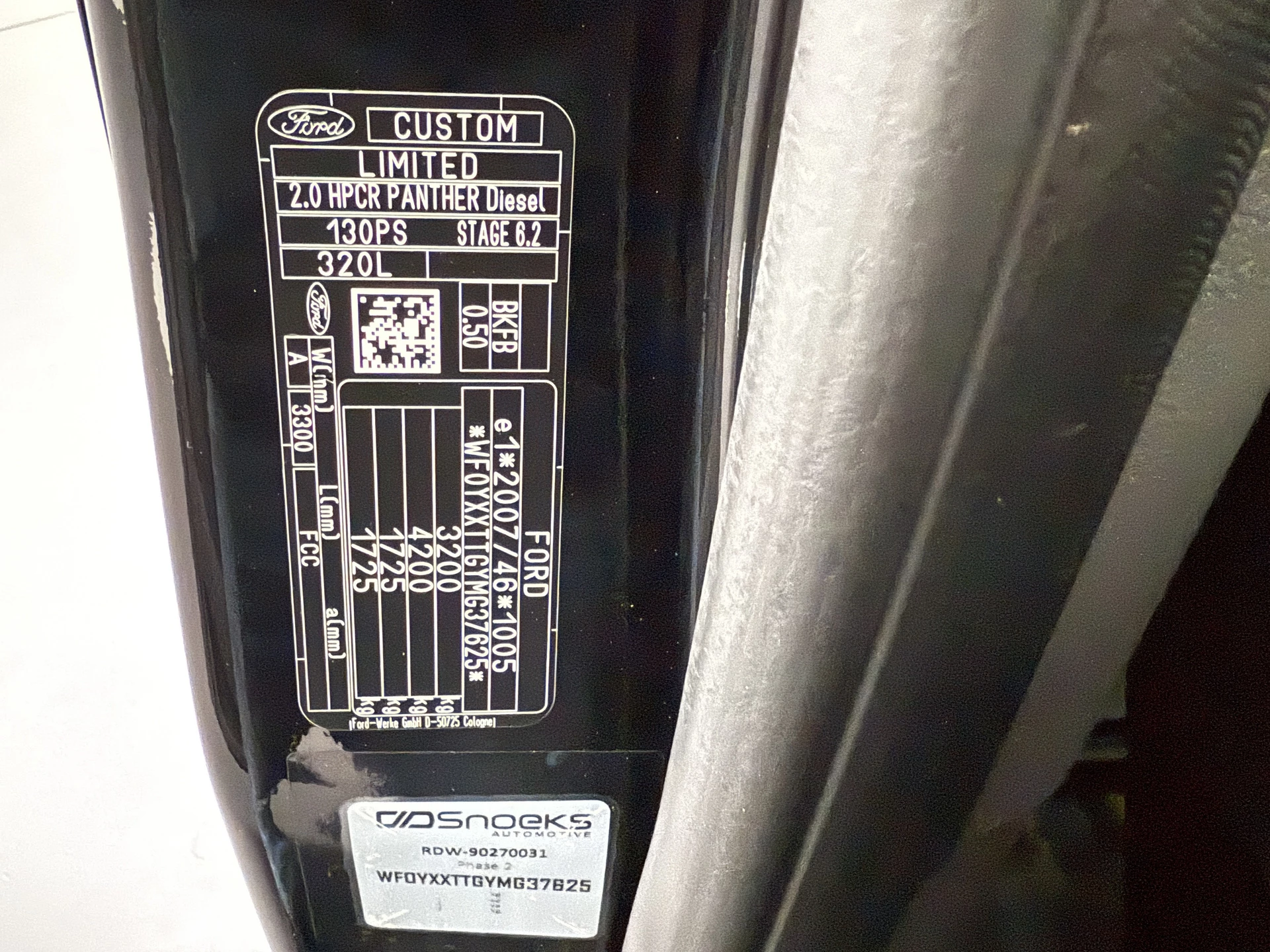 Hoofdafbeelding Ford Transit Custom