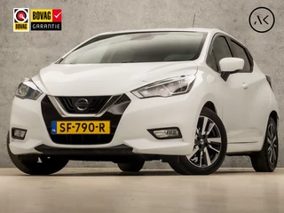 Nissan Micra 0.9 IG-T N-Connecta (NAVIGATIE, CLIMATE, CAMERA, CRUISE, SPORTSTOELEN, GETINT GLAS, LM VELGEN, NIEUWE APK, NIEUWSTAAT)