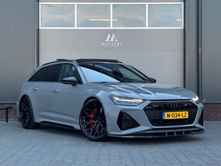 Audi RS6 RS6 4.0TFSI/600pk Quattro|2020|Urban Carbon|Pano|Miltek|Head-Up|B&O|Vossen|360° Camera|22" LMV