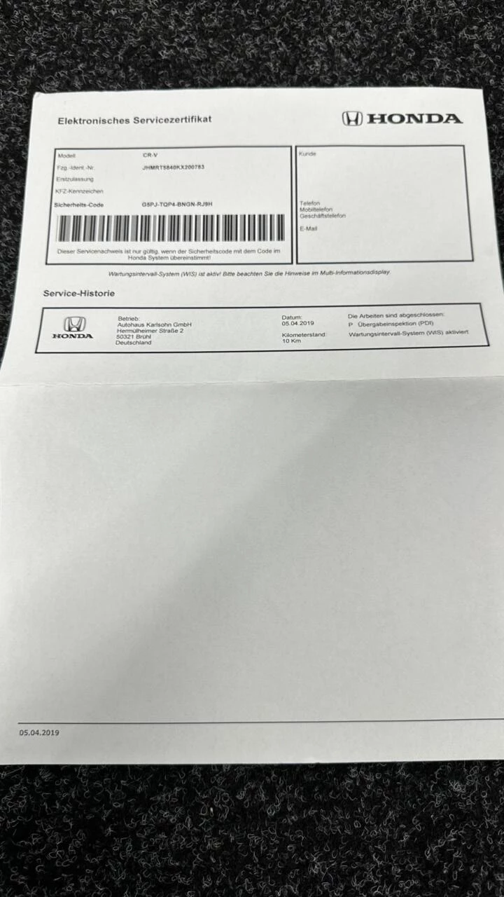 Hoofdafbeelding Honda CR-V