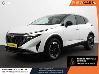 Nissan Qashqai 1.3 MHEV Automaat N-Connecta | Navigatie | Climate Control | Sfeerverlichting | Camera 360 | Led | Dab | Verwarmde voorstoelen | Adaptive Cruise Control | Digitale Cockpit | Lichtmetalen Velgen