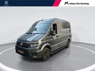 Volkswagen Crafter 35 2.0 Tdi 140pk DSG L3H3 Highline | ACC | P-Sensoren | Vloerplaat | Camera | Tussenschot | Betimmering | App-Connect |