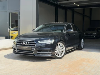 Hoofdafbeelding Audi A6 Audi A6 Limousine 3.0 TDI Quattro S-Line|Pano|HUD|Bose|Leder