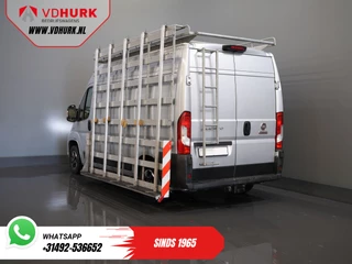 Fiat Ducato 2.3 MJ 120 pk L2H2 BPM VRIJ! Glasresteel/ Glastransporter/ Glaswagen/ Navi/ Climate/ Camera/ 2.5t Trekverm/ Imperiaal