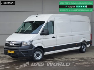 MAN TGE 3.140 L4H3 Airco Cruise Camera Parkeersensoren v+a Euro6 L3H2 Airco Cruise control