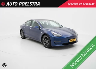 Tesla Model 3 Long Range AWD 351 PK 75 kWh Panoramadak Autopilot Zwart Leder 18"